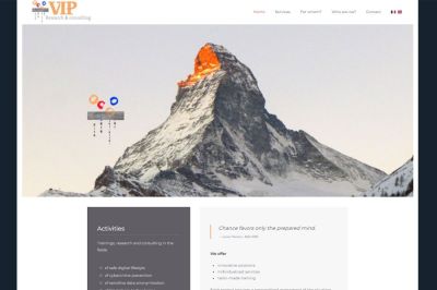 Site web Vip réalisé par IdealPC